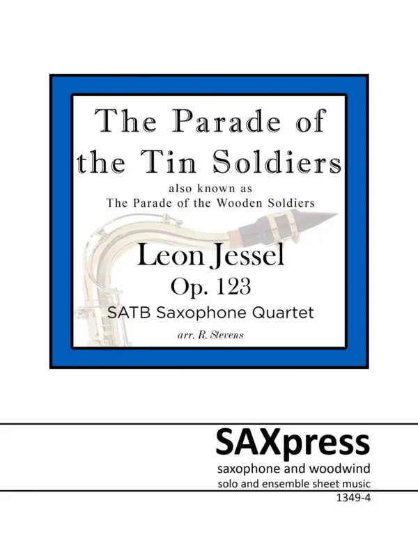 1349-4 JESSEL the parade of the tin soldiers FRONT COVER The Parade of the Tin Soldiers