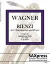1351-9 WAGNER Rienzi Act 5 Introduction Sax Choir_FRONT_COVER Introduction and Prayer from Rienzi