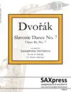 1380-9 DVORAK Slavonic Dance 7 Cover Slavonic Dance No. 7 | Dvořák | Saxophone Choir