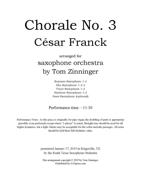 1381-9 Franck - Chorale No.3_Page_03 Chorale No. 3 | César Franck