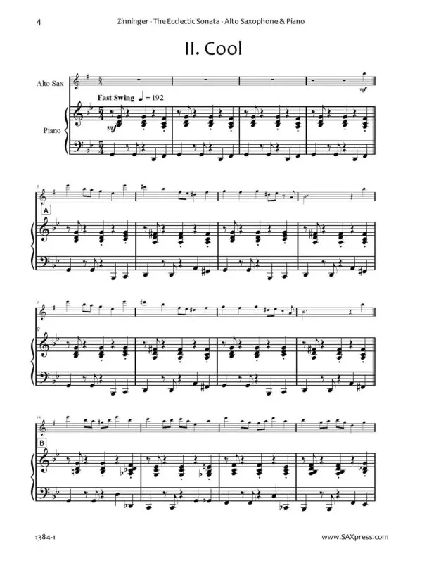 The Ecclectic Sonata | Eccles-Zinninger