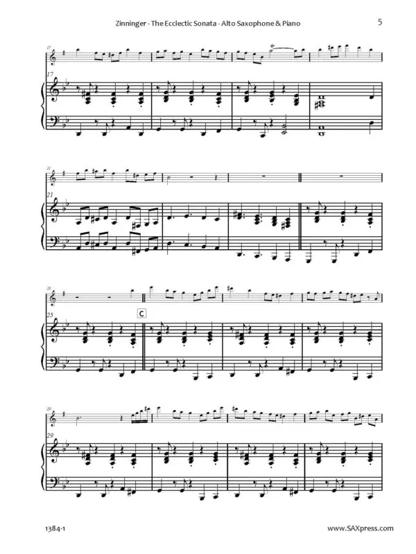 The Ecclectic Sonata | Eccles-Zinninger