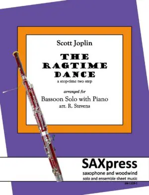 The Ragtime Dance Bassoon SOLO with piano_Page_01 The Ragtime Dance | Bassoon Solo