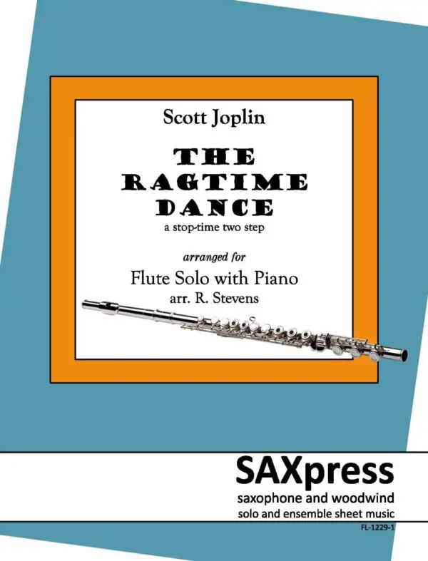 The Ragtime Dance Flute SOLO with piano - 00 Piano Score_Page_01 The Ragtime Dance | Flute Solo