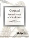 1392-4 GOUNOD Funeral March of a Marionette_Page_01 Front Cover of Funeral March of a Marionette by Charles Gounod arranged for S/AATB saxophone quartet
