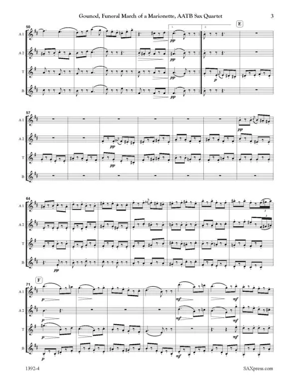 1392-4 GOUNOD Funeral March of a Marionette_Page_05 Funeral March of a Marionette | Gounod