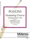 1194-9 PUCCINI Humming Chorus from Madama Butterfly FRONT COVER Humming Chorus from Madama Butterfly