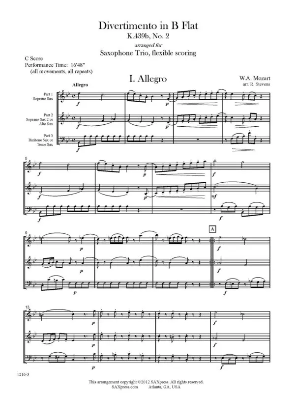 1216-3 MOZART Divertimento K439b no 2 -_Page_04 Divertimento in B Flat