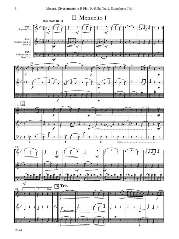 1216-3 MOZART Divertimento K439b no 2 -_Page_06 Divertimento in B Flat