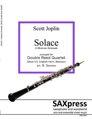 1397-4DR JOPLIN Solace_Page_01 Solace - A Mexican Serenade - Double Reed Quartet