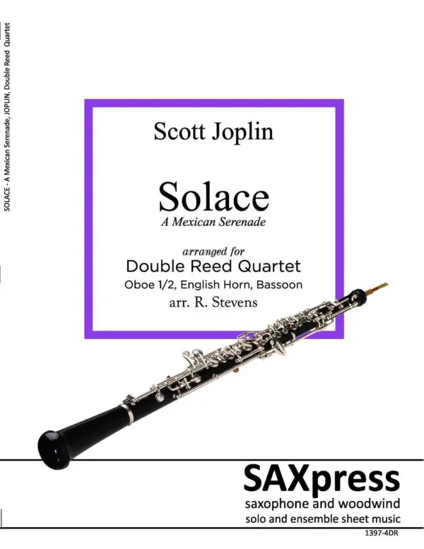 1397-4DR JOPLIN Solace_Page_01 Solace - A Mexican Serenade - Double Reed Quartet