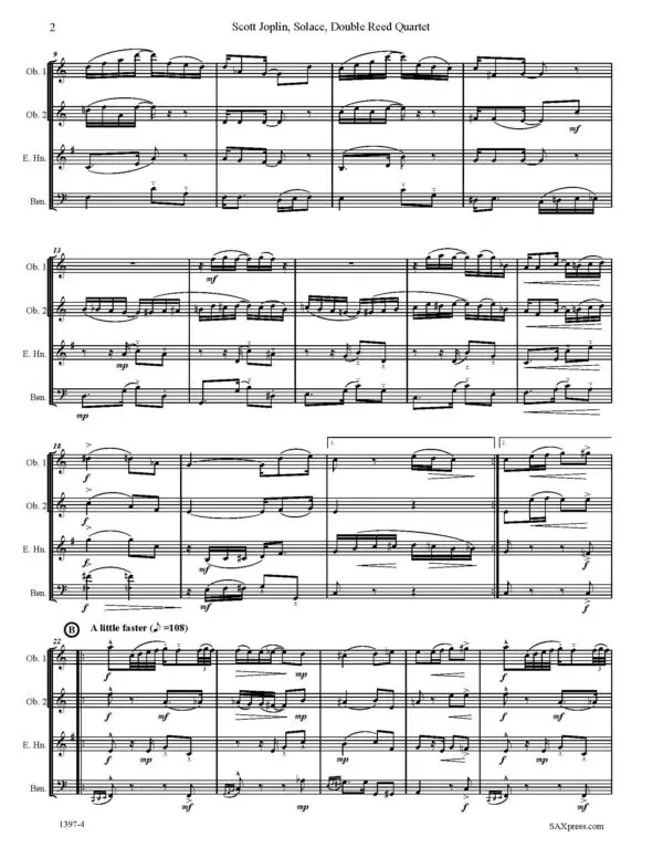 1397-4DR JOPLIN Solace_Page_06 Solace - A Mexican Serenade - Double Reed Quartet
