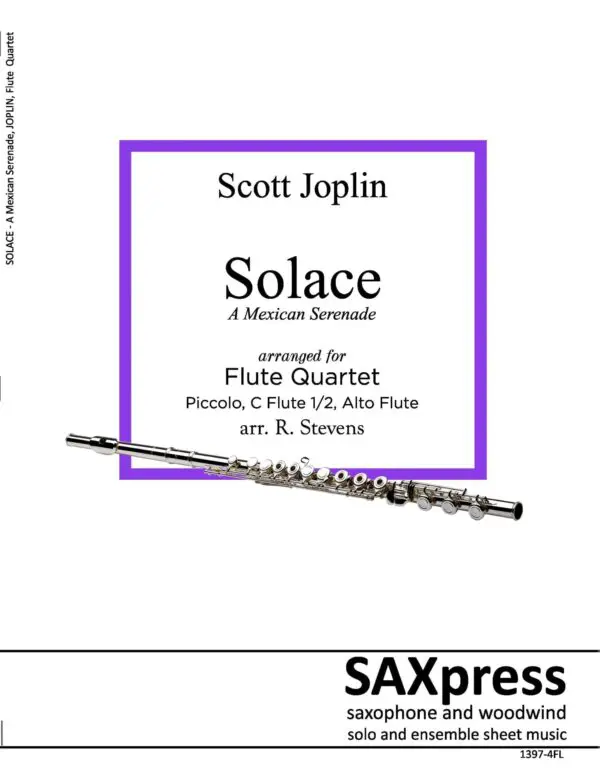 1397-4FL JOPLIN Solace_Page_01 Solace - A Mexican Serenade - Flute Quartet
