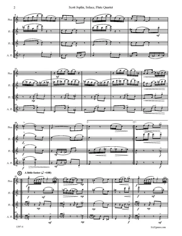 1397-4FL JOPLIN Solace_Page_06 Solace - A Mexican Serenade - Flute Quartet