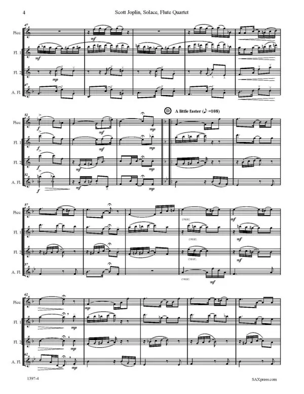 1397-4FL JOPLIN Solace_Page_08 Solace - A Mexican Serenade - Flute Quartet