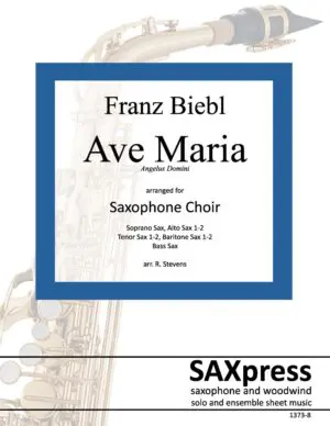 1373-8 BIEBL Ave Maria front cover Ave Maria (Biebl)