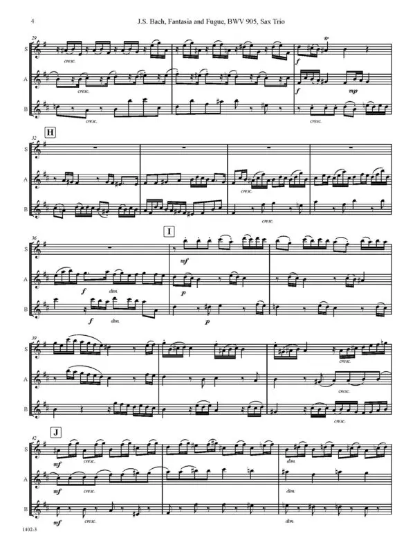 Fantasie and Fugue in D Minor, BWV 905