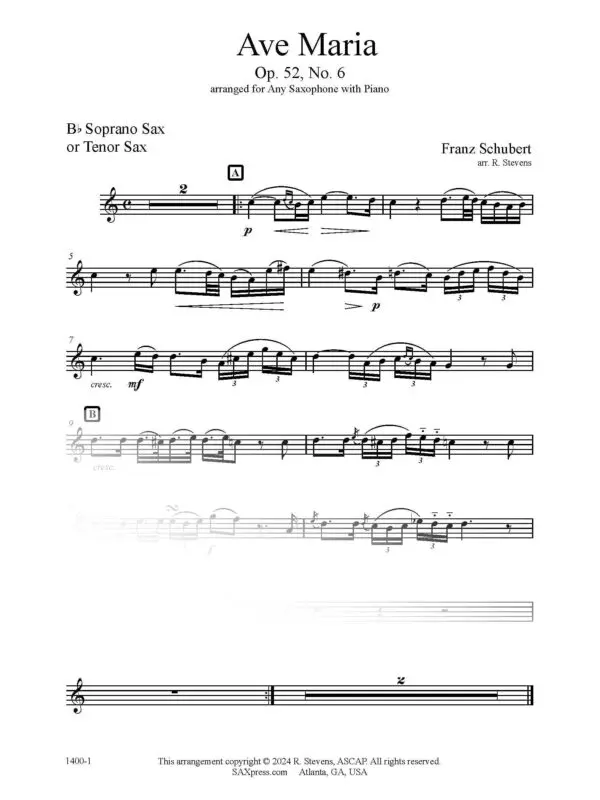 Ave Maria - Franz Schubert