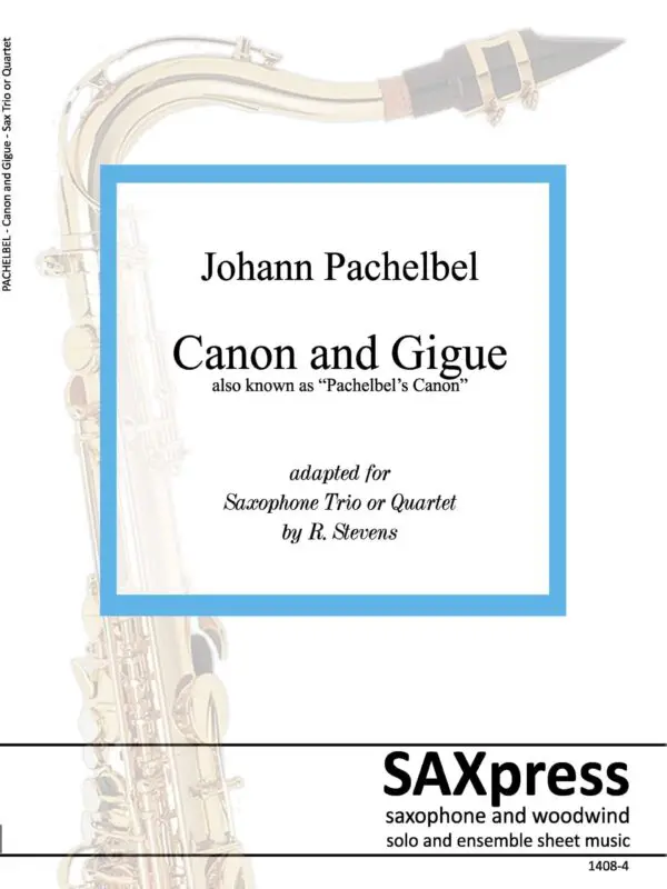 1408-4 sx PACHELBEL - Canon and Gigue_Page_01 Canon and Gigue