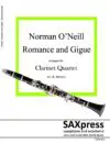 1228-4CL - O'NEILL - Romance and Gigue - SAMPLE -_Page_01 Romance and Gigue | Clarinet Quartet
