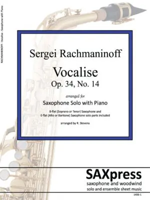 Vocalise Saxophone Solo