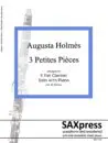 1411-1-EFCL - HOLMES - Trois Petites Pieces - front cover Three Little Pieces | E flat Clarinet