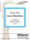 1414-1-YON-Gesu Bambino-Front Cover Gesu Bambino - Any Sax Solo with Piano