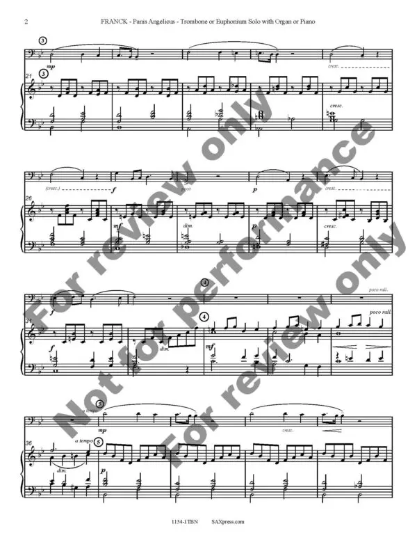 1154-1tbn-FRANCK-Panis Angelicus-TROMBONE or EUPHONIUM solo_Page_4 Panis Angelicus | Trombone or Euphonium Solo
