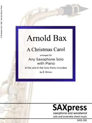 1415-1SX - BAX - A Christmas Carol -_Page_01 A Christmas Carol | Any Sax Solo