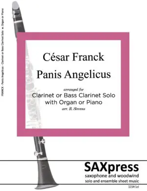 Panis Angelicus | Clarinet or Bass Clarinet Solo