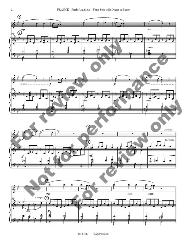 Panis Angelicus | Flute Solo