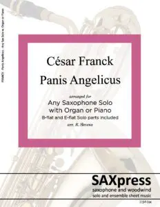 Panis Angelicus - Any Sax Solo