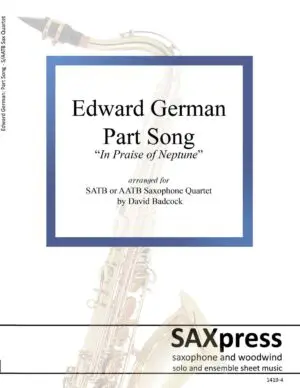GERMAN-Part-Song----FRONT-COVER Edward German Part Song: In Praise of Neptune