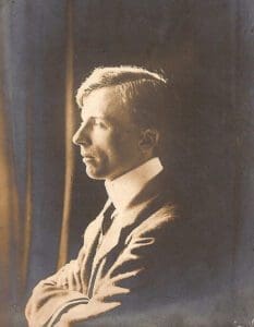 Portrait of Norman O'Neill. Composer of Romance and Gigue and many other works.